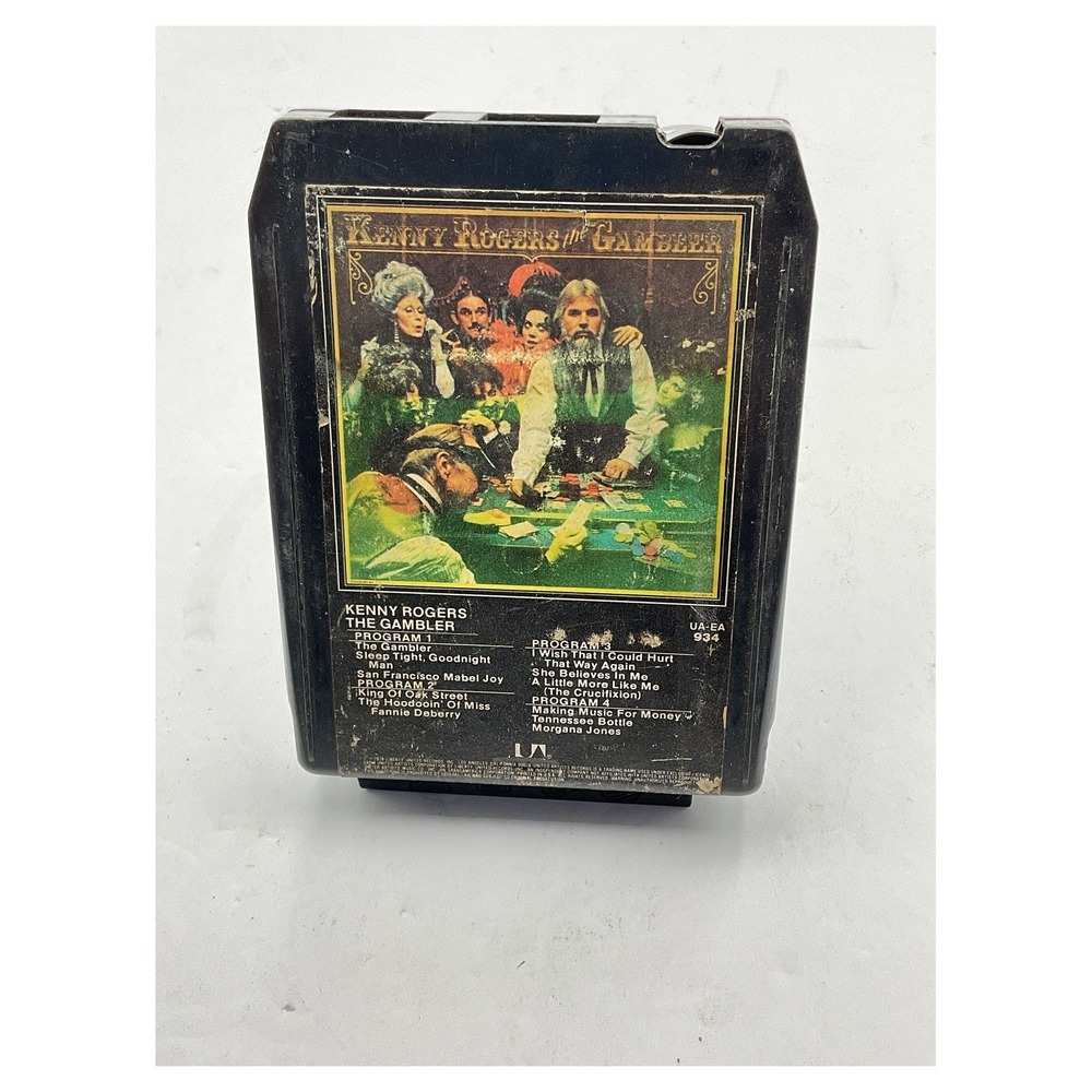 Kenny Rogers The Gambler Eight Track‎ Tape